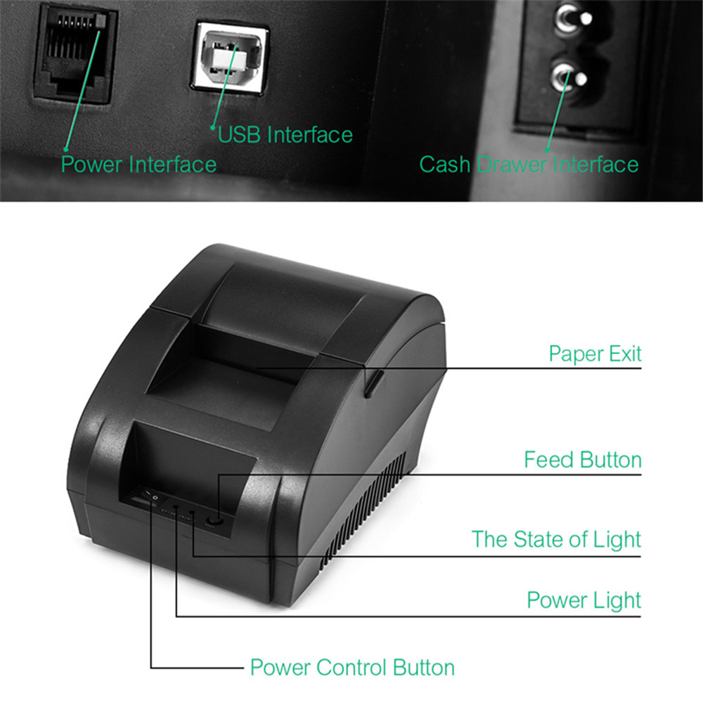 Máy in nhiệt Super Printer 5890K