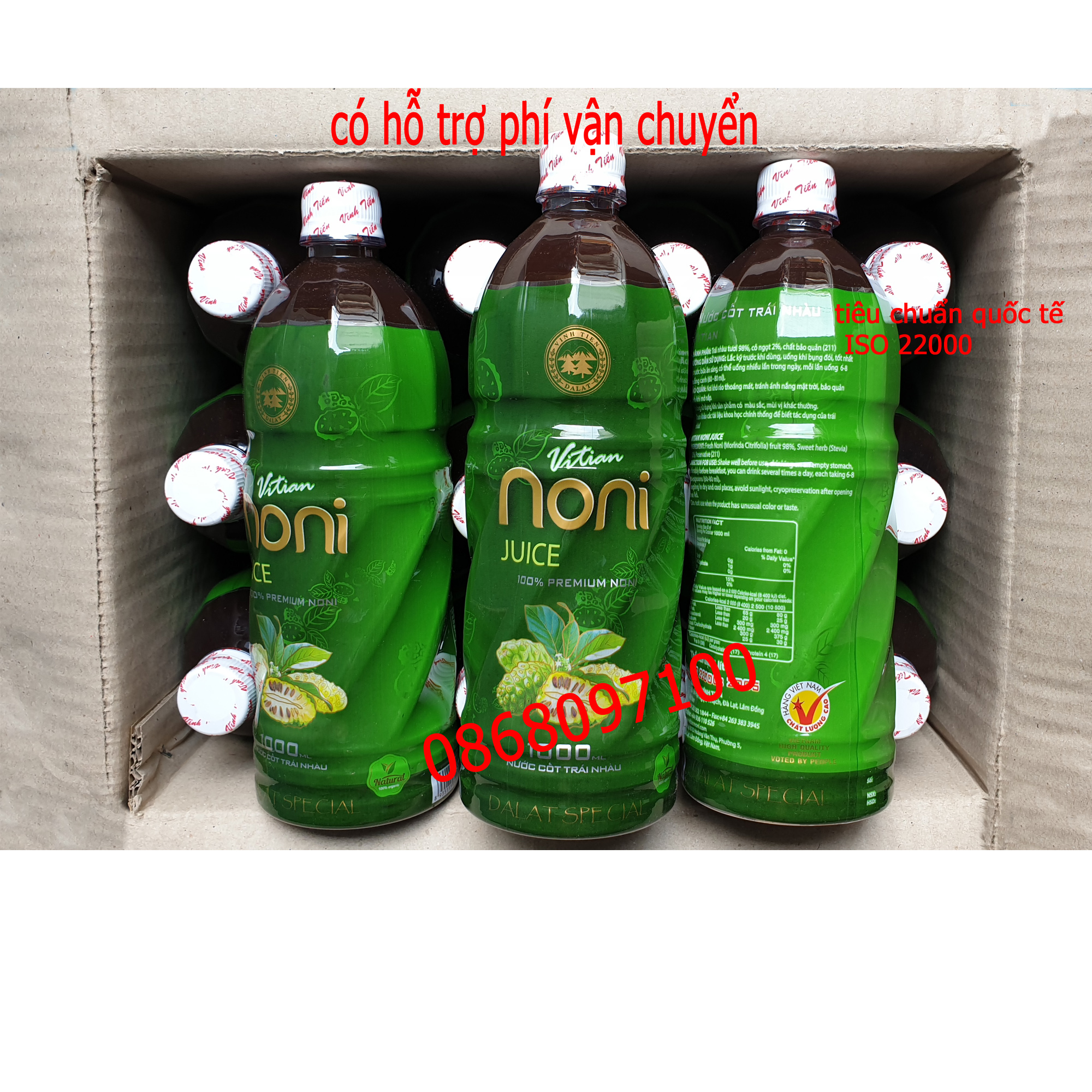 Nước cốt trái nhàu Noni Juice 1l