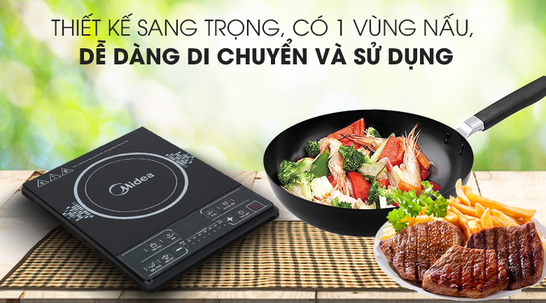 Bếp từ Midea MI-B1920DM