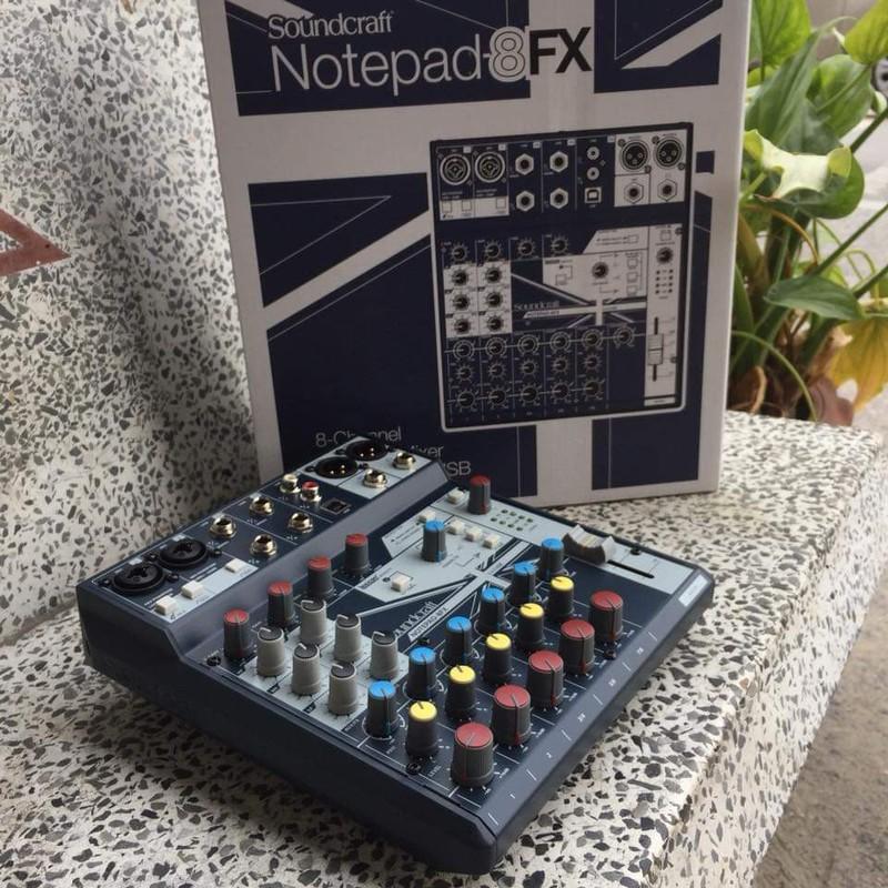 Mixer Soundcraft Notepad-8FX