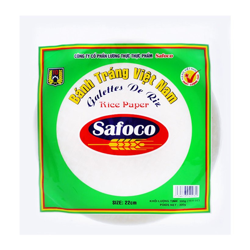 Bánh Tráng Safoco 500G 22Cm