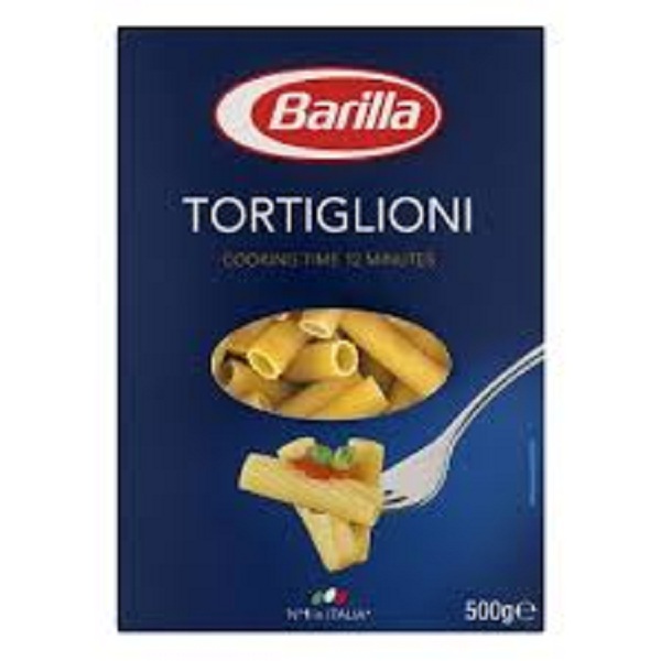 Mì Barilla Tortiglioni 500g