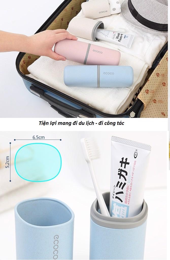 HỘP ĐỰNG BÀN CHẢI KEM ĐÁNH RĂNG DU LỊCH ECOCO E1713