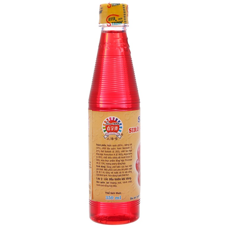 Siro Trinh Cherry 600ml