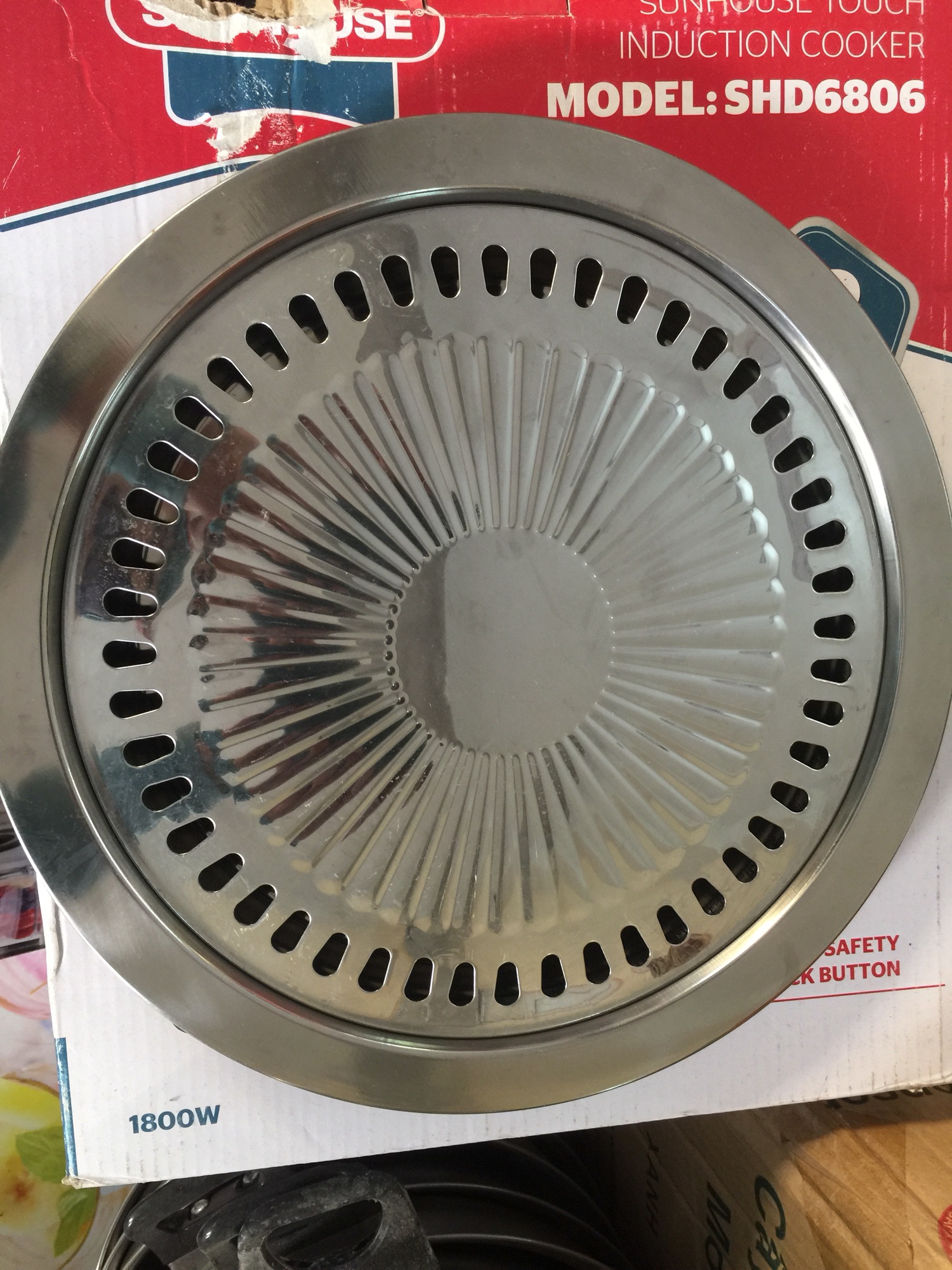 KHAY NƯỚNG INOX SUNHOUSE SHG30BG