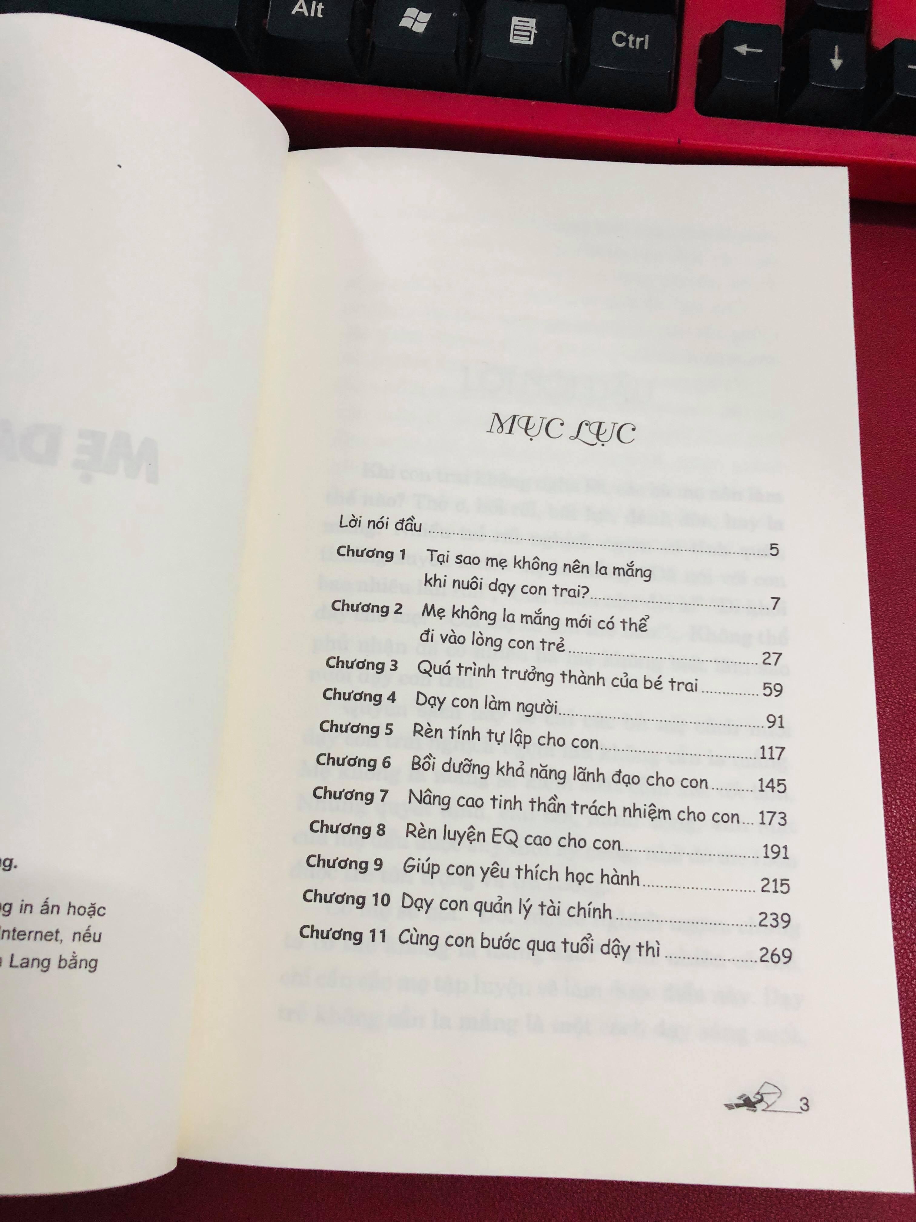 Mẹ Dạy Con Trai Không La Mắng