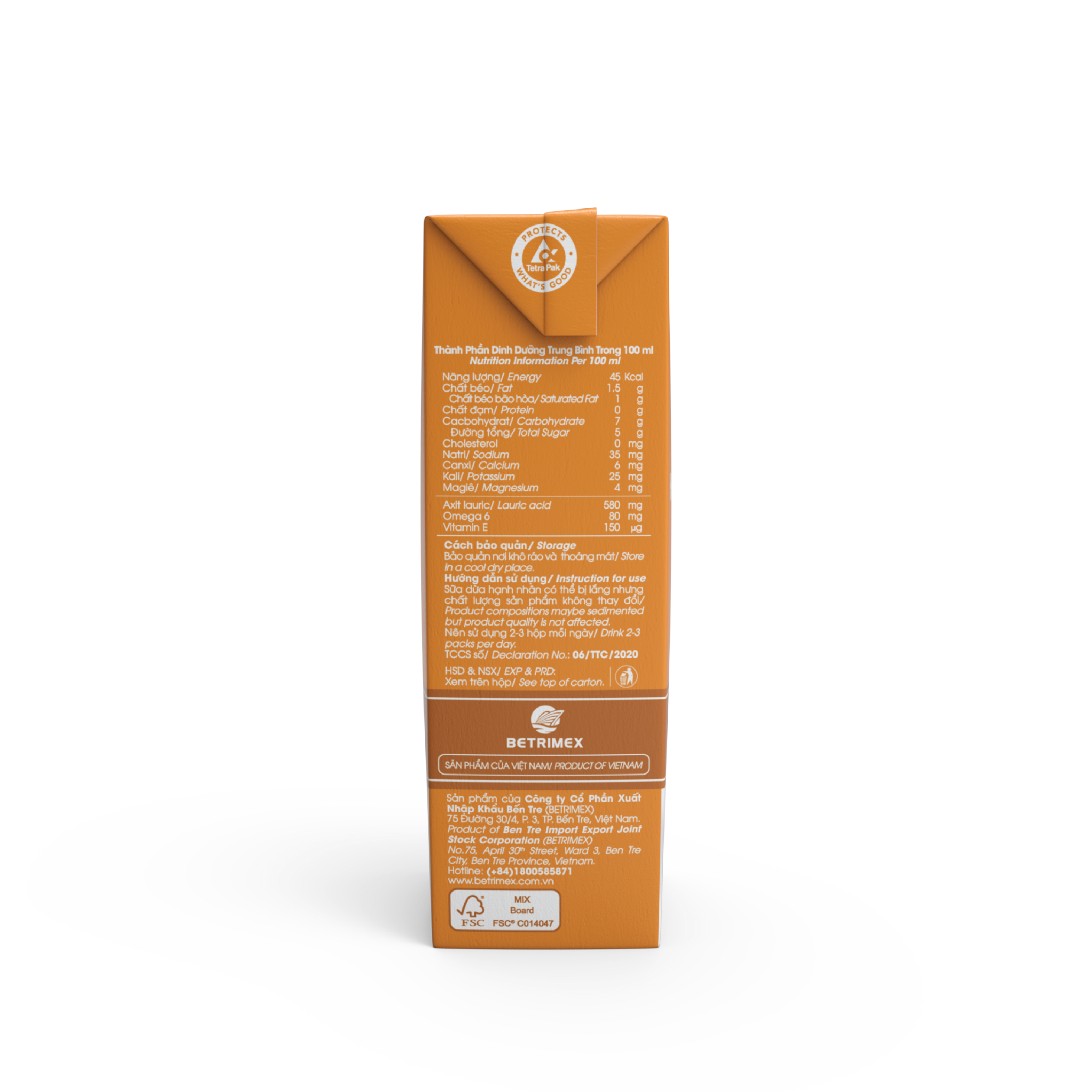 Sữa dừa COCOXIM hạnh nhân 180ml
