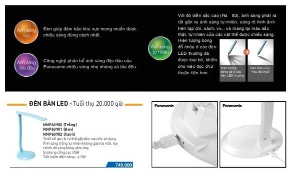 ĐÈN LED PANASONIC NNP60900/NNP60902
