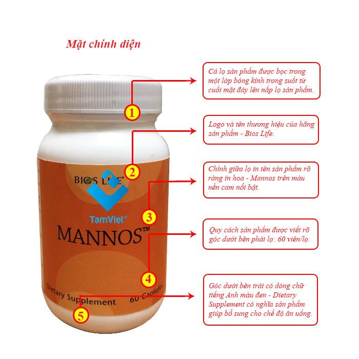 Bios Life Mannos - tăng cường hệ miễn dịch
