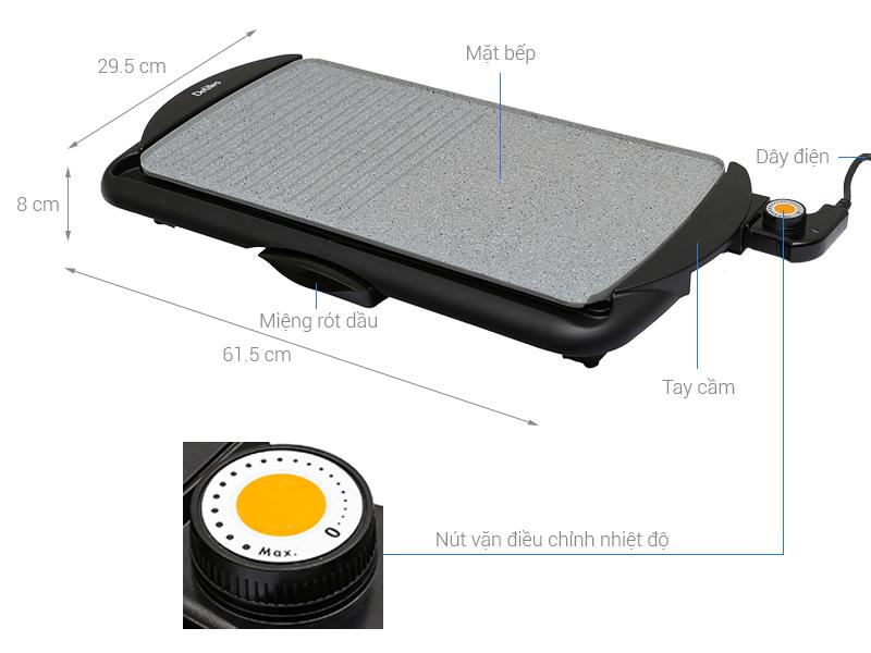 Bếp nướng điện Delites BN03