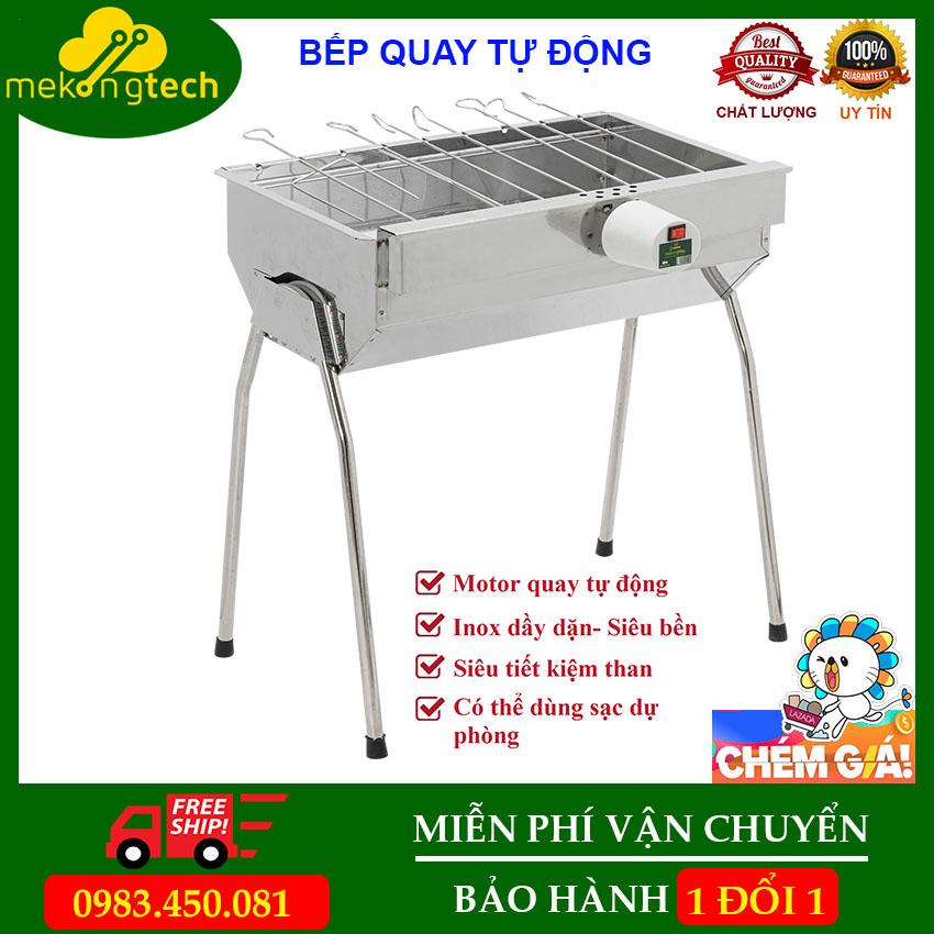 Bếp nướng than hoa tự xoay V5M