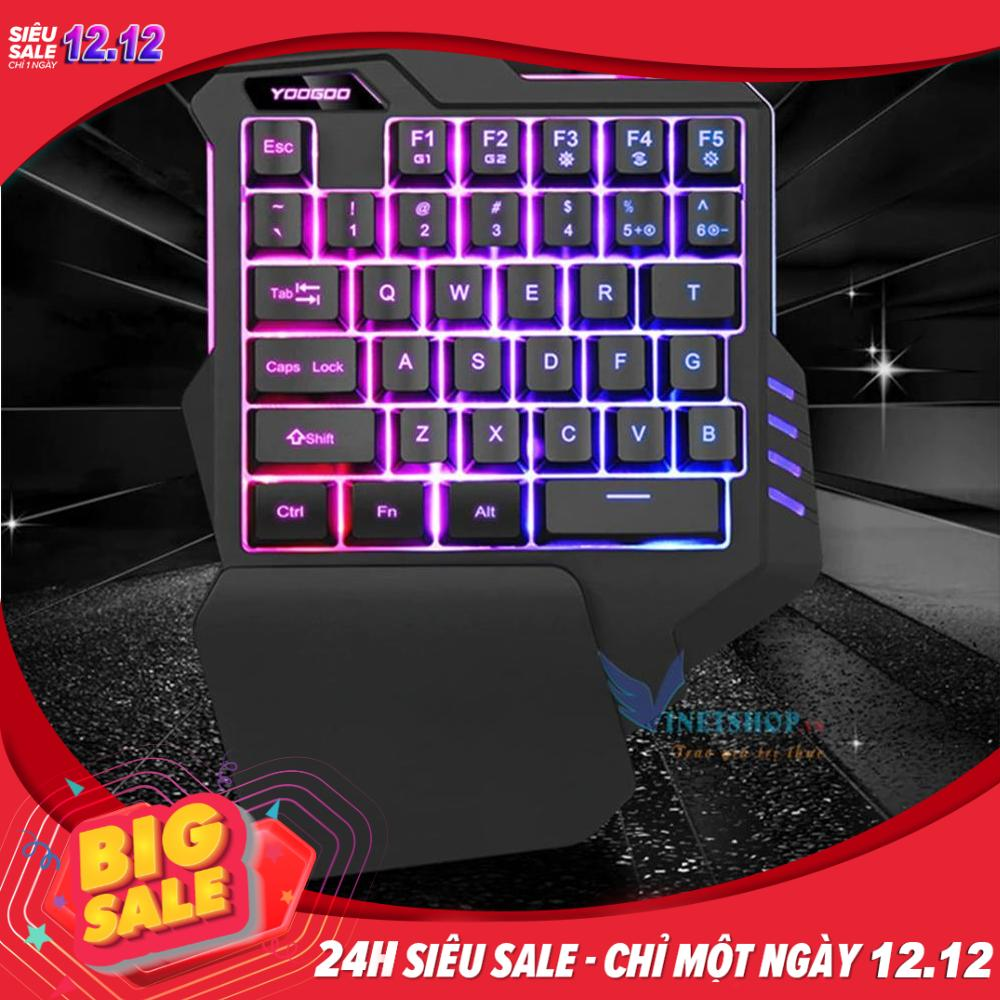 Bàn phím bán giả cơ một tay FREE WOLF K11