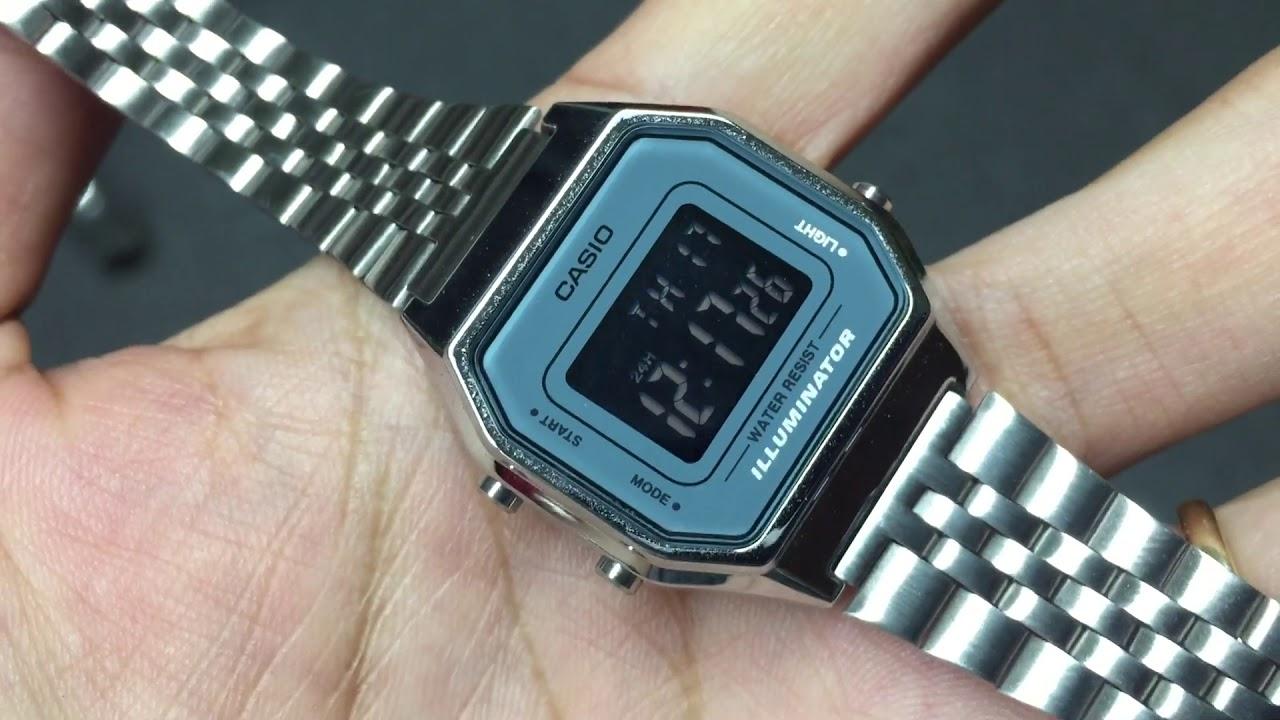 Đồng Hồ Nữ Casio LA680WA-2BDF