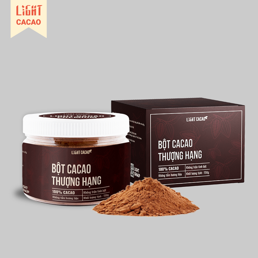 Bột cacao Light Thượng hạng 150g