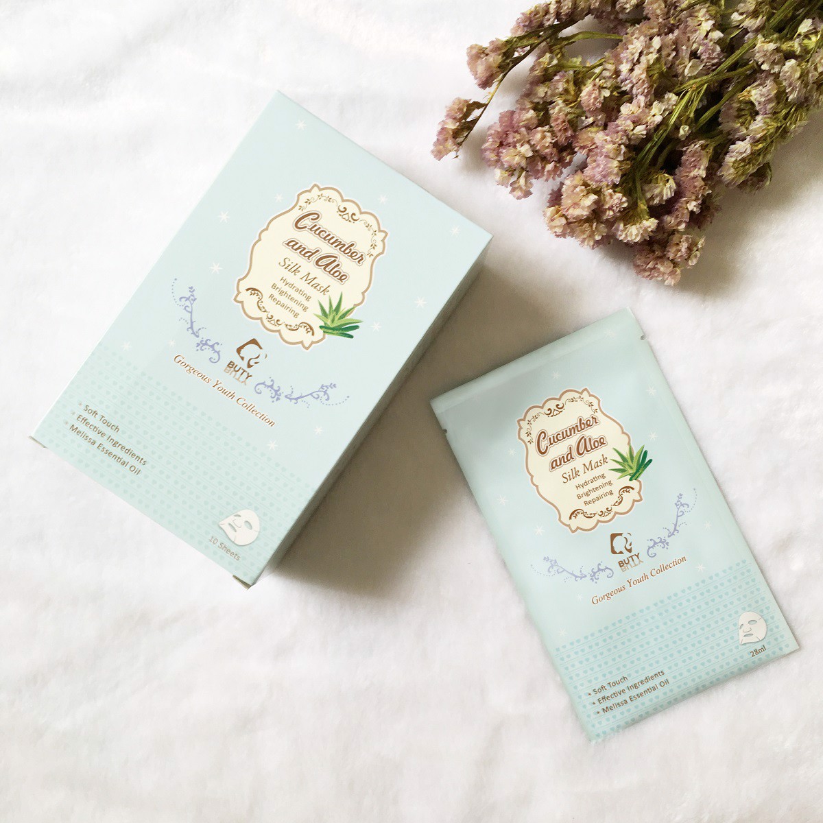 Mặt nạ lụa sạch nhờn Buty Buty Esculin Refreshing Silk Mask
