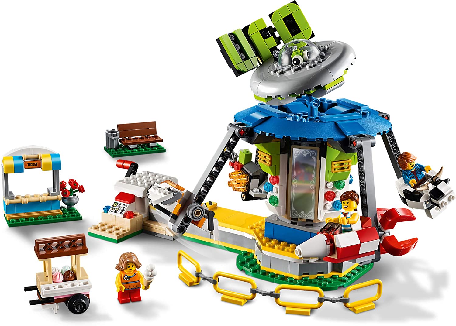 Lắp ráp LEGO CREATOR 31095 Vòng Xoay Vũ Trụ