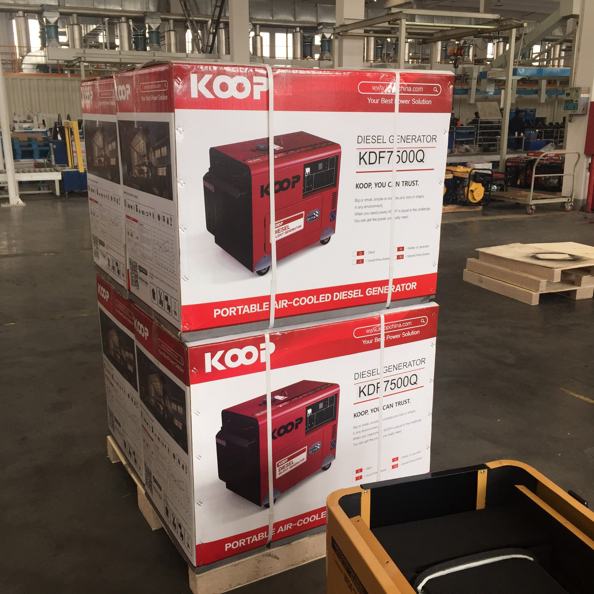 MÁY PHÁT ĐIỆN KOOP KDF7500Q