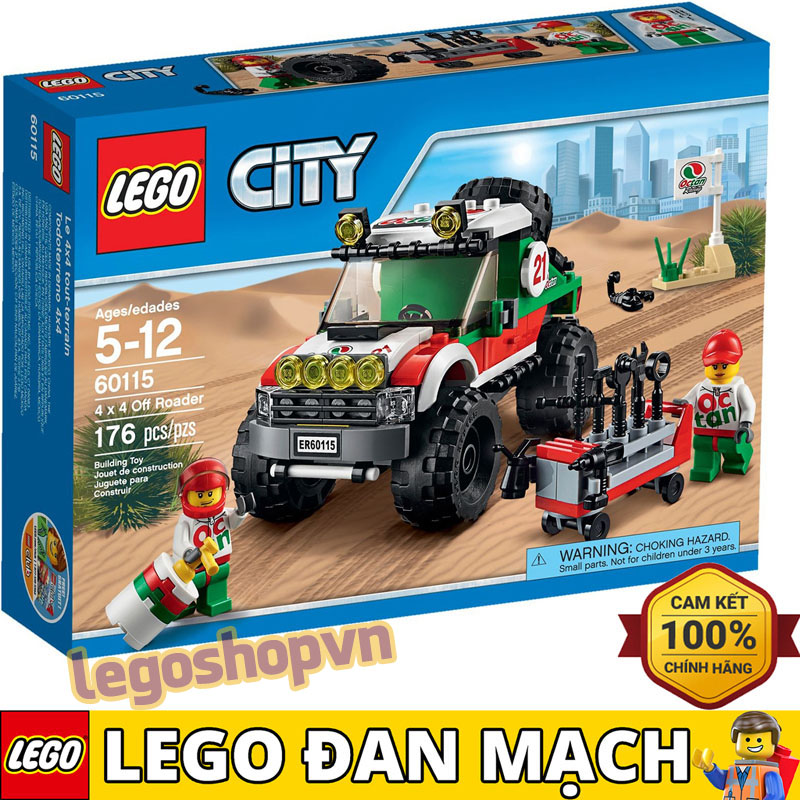 Mô Hình LEGO City 60115 - Xe Đua Địa Hình