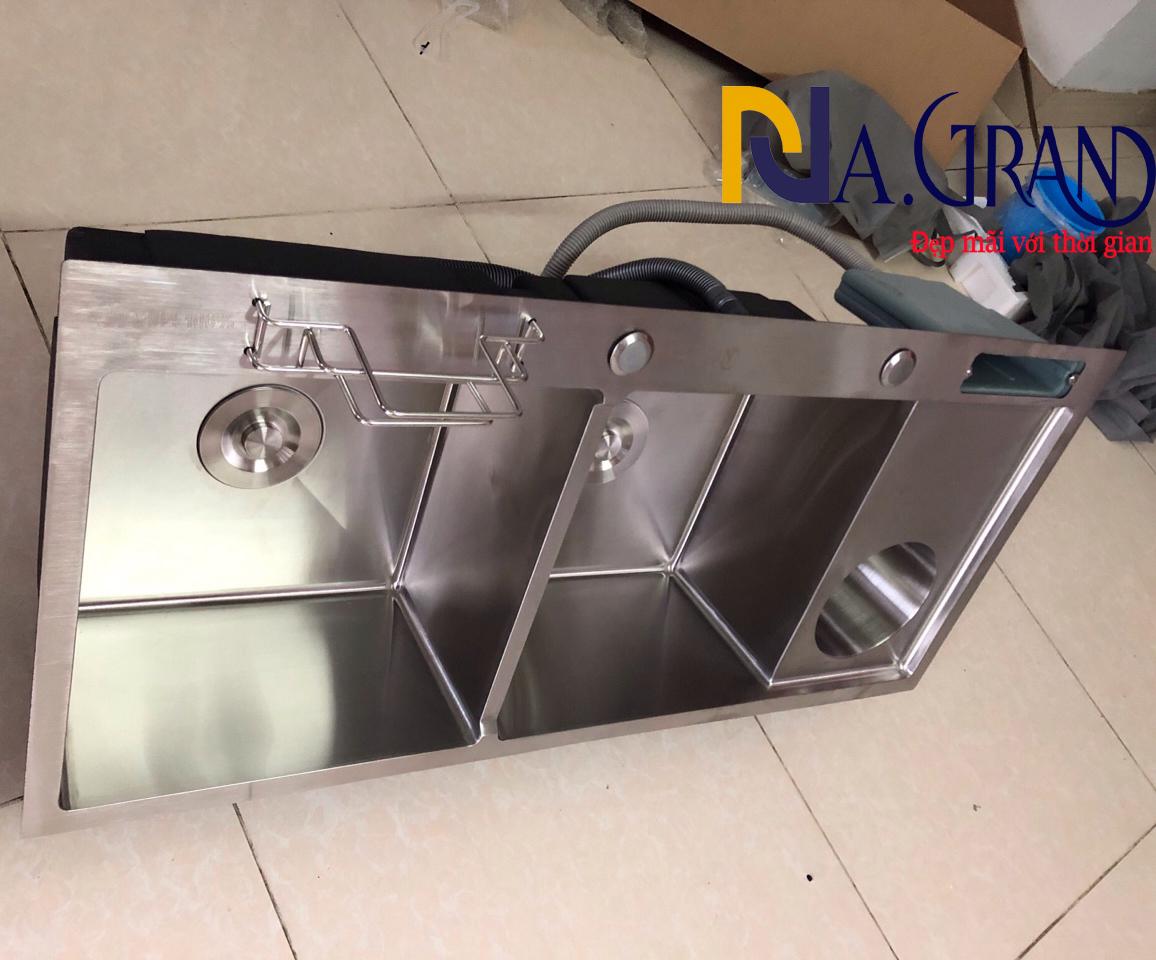Combo 4 Sản Phẩm Chậu Rửa Chén Bát INOX 304 N3-10048