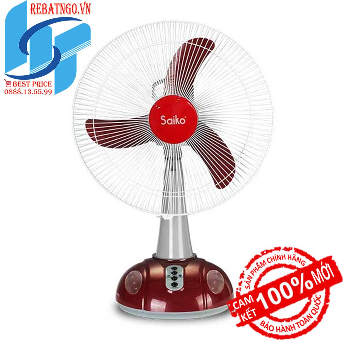 Quạt tích điện Saiko 6216