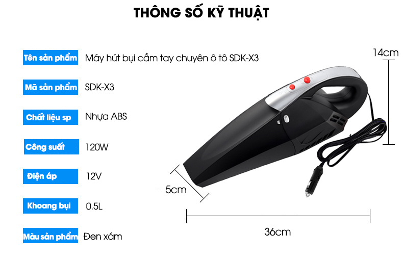 MÁY HÚT BỤI SDK-X3