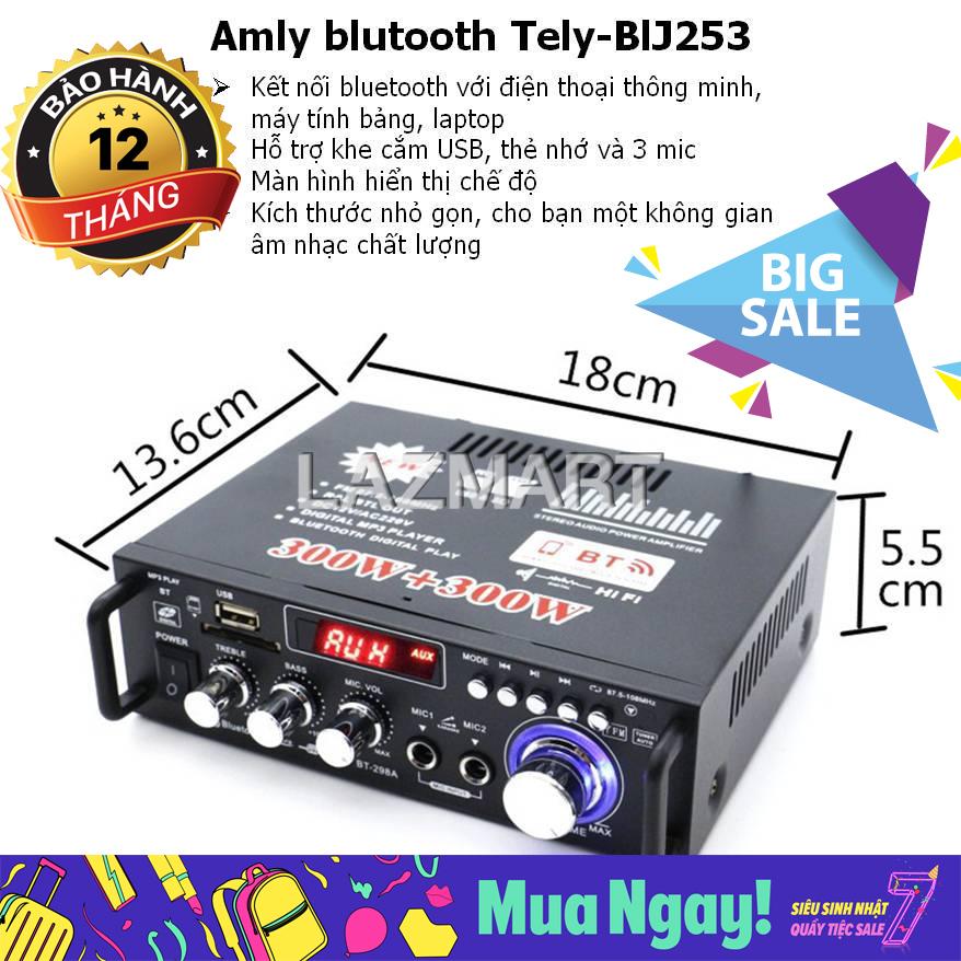 Amply Mini Bluetooth BT-298A
