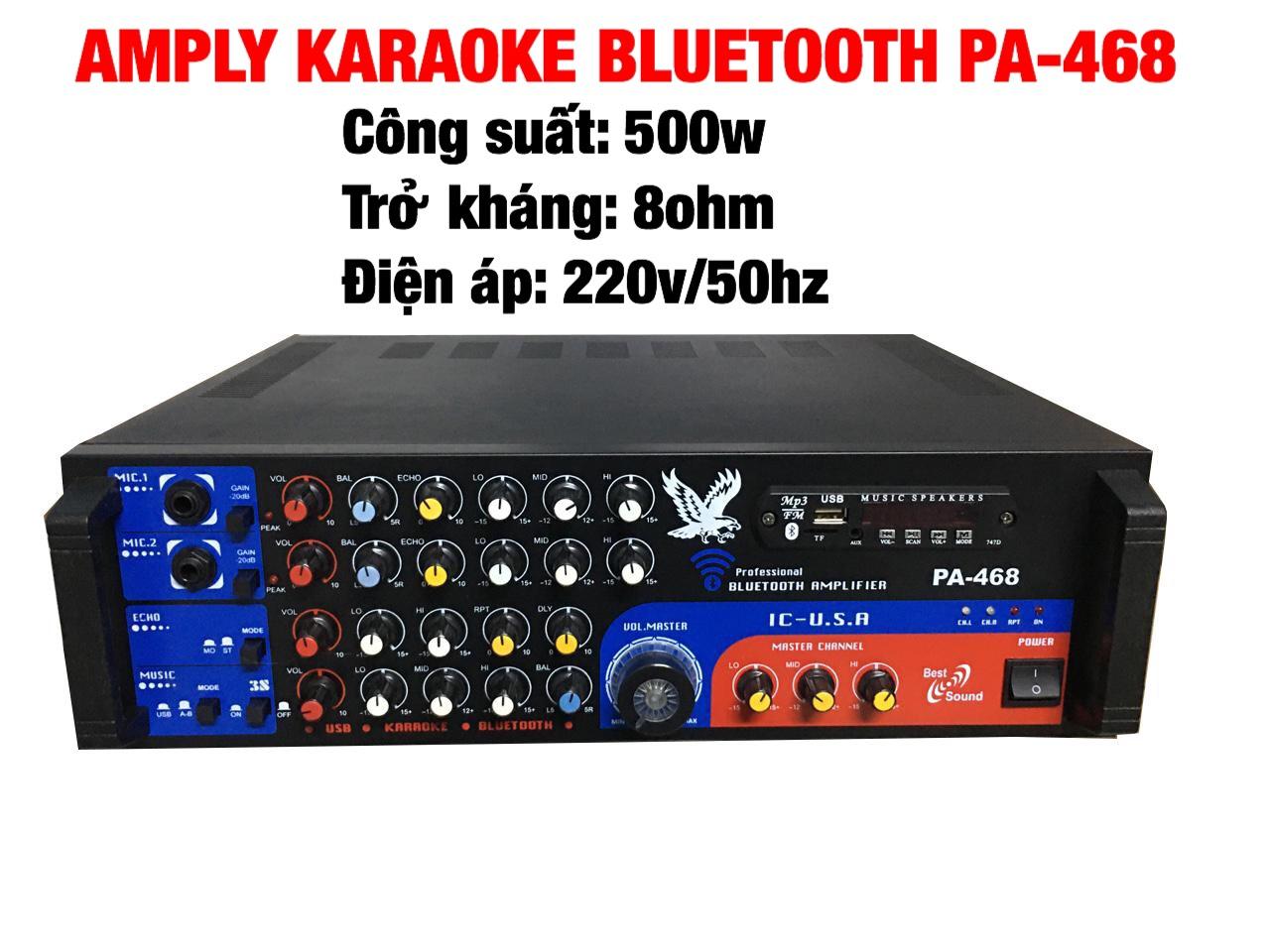 AMPLY KARAOKE BLUETOOTH PA-468