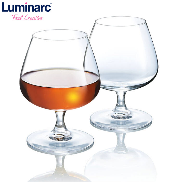 Bộ 6 ly rượu thủy tinh Luminarc Cognac 130ml G2630