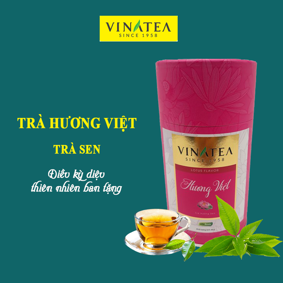 Trà Sen Hương Việt Vinatea 80g