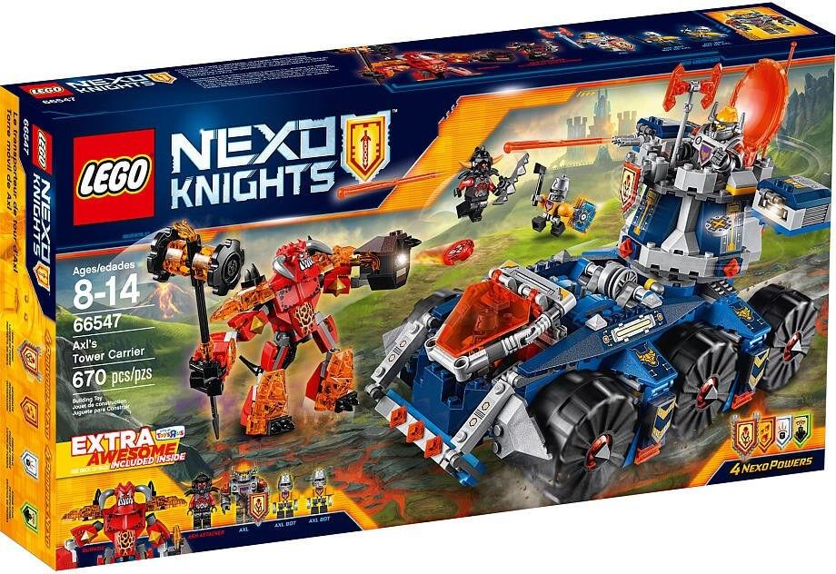 Đồ chơi Lego NEXO Knights 70322 - Tháp Canh Di Động Của Axl