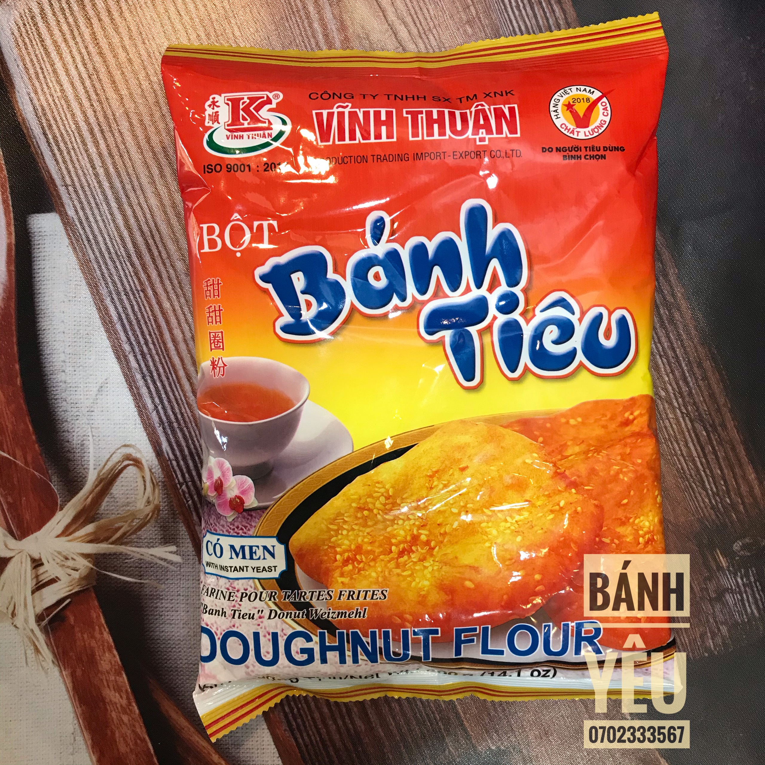 Bột bánh tiêu Vĩnh Thuận 400g