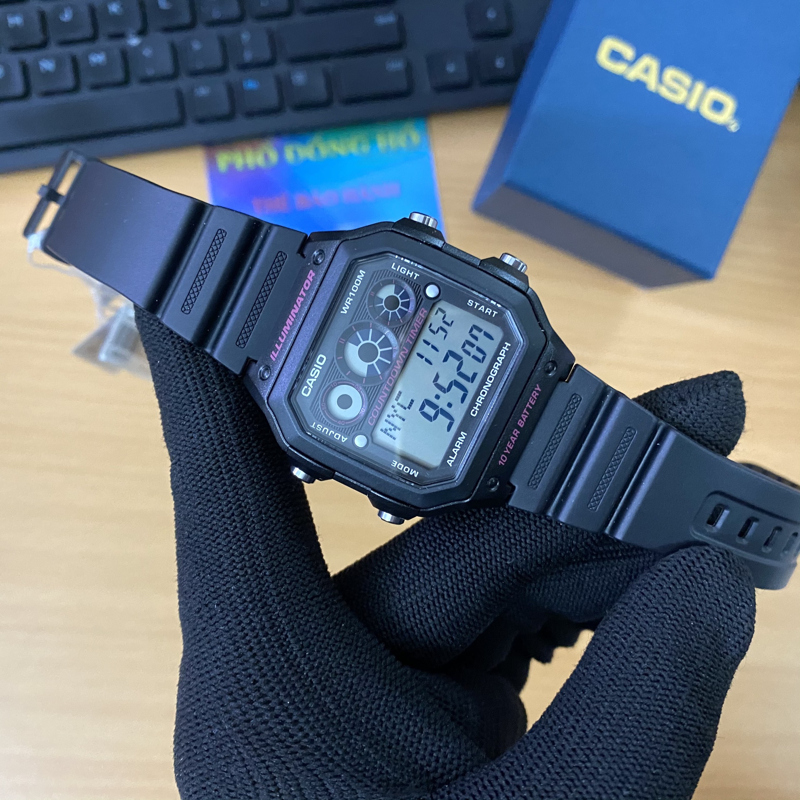 Đồng hồ Nam Casio AE-1300WH-1A2VDF