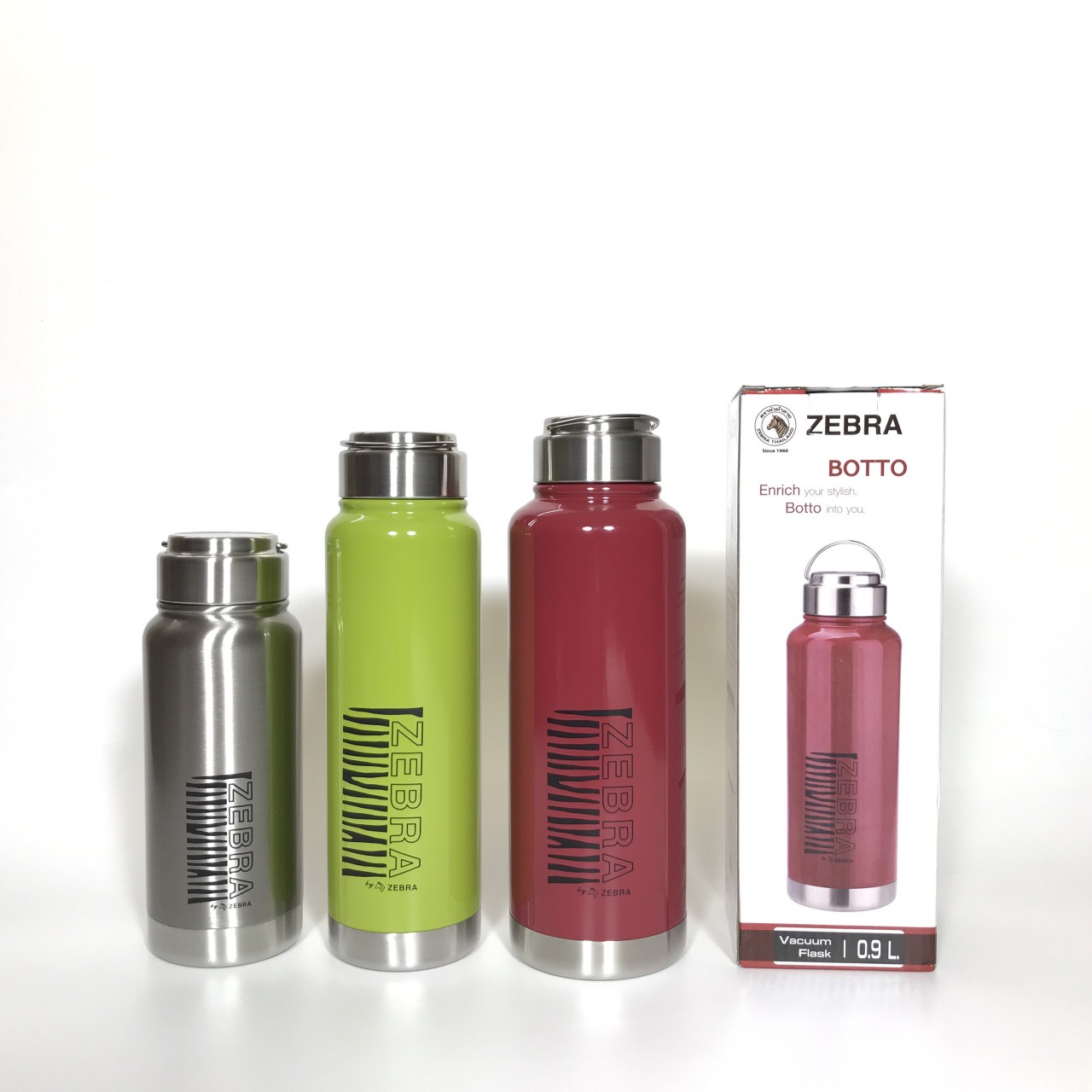 BÌNH GIỮ NHIỆT INOX ZEBRA BOTTO 112634 0.5L