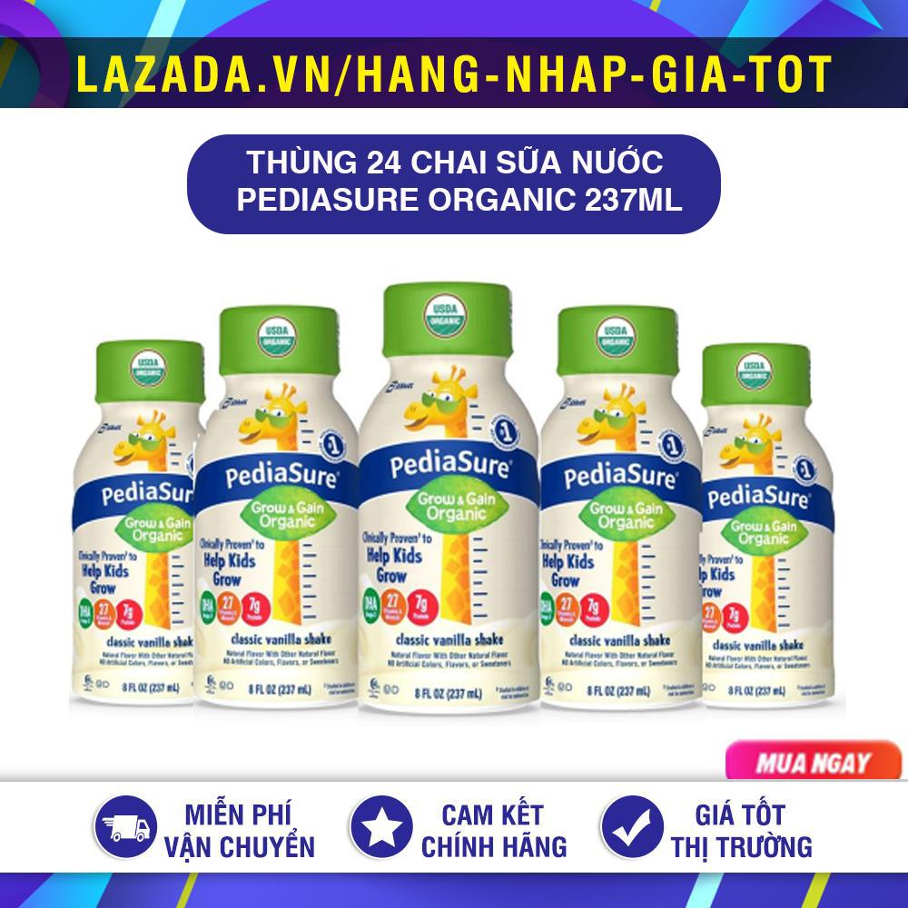 Sữa Abbott PediaSure Organic 237ml thùng 24 chai