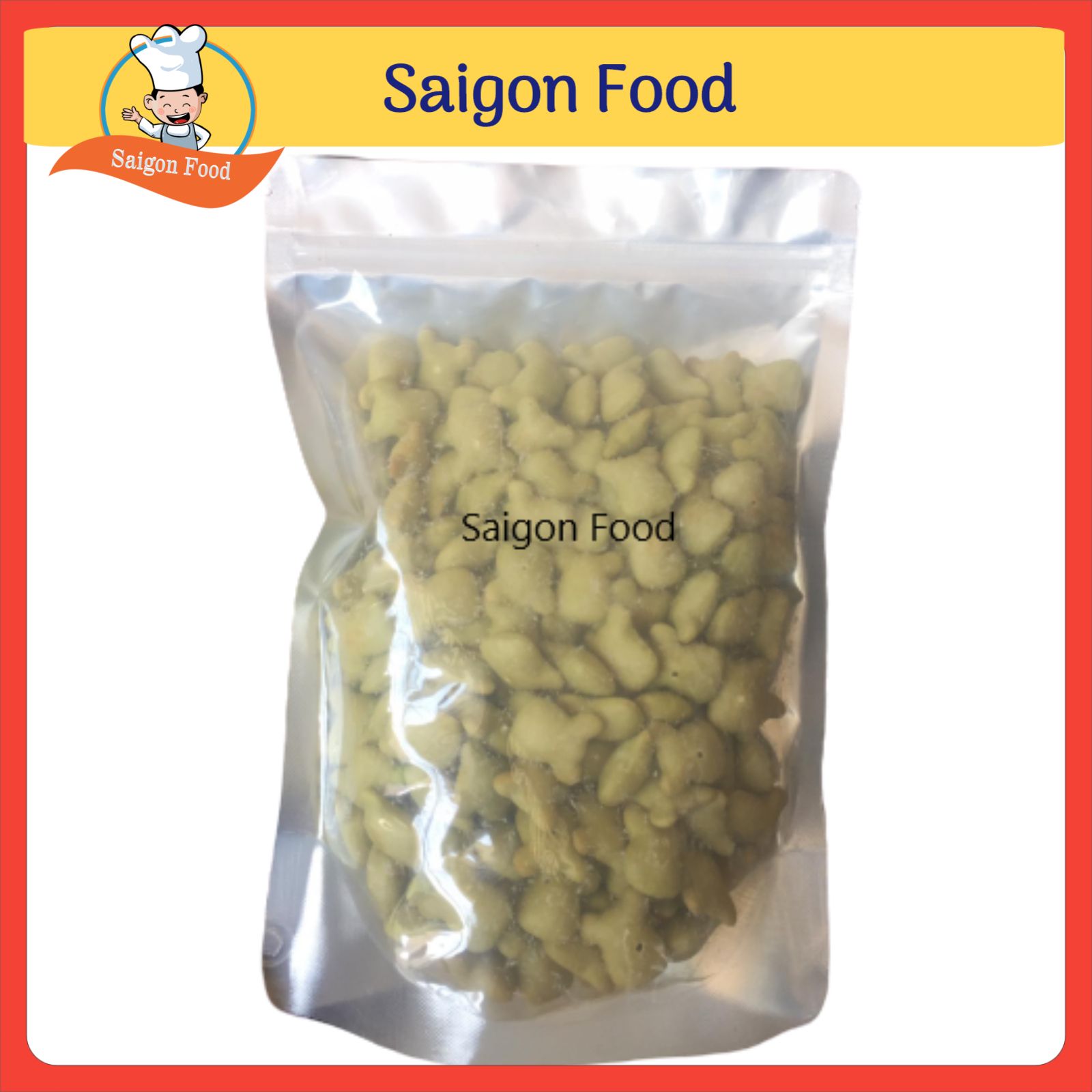 Bánh gấu chùm ngây nhân kem 500g