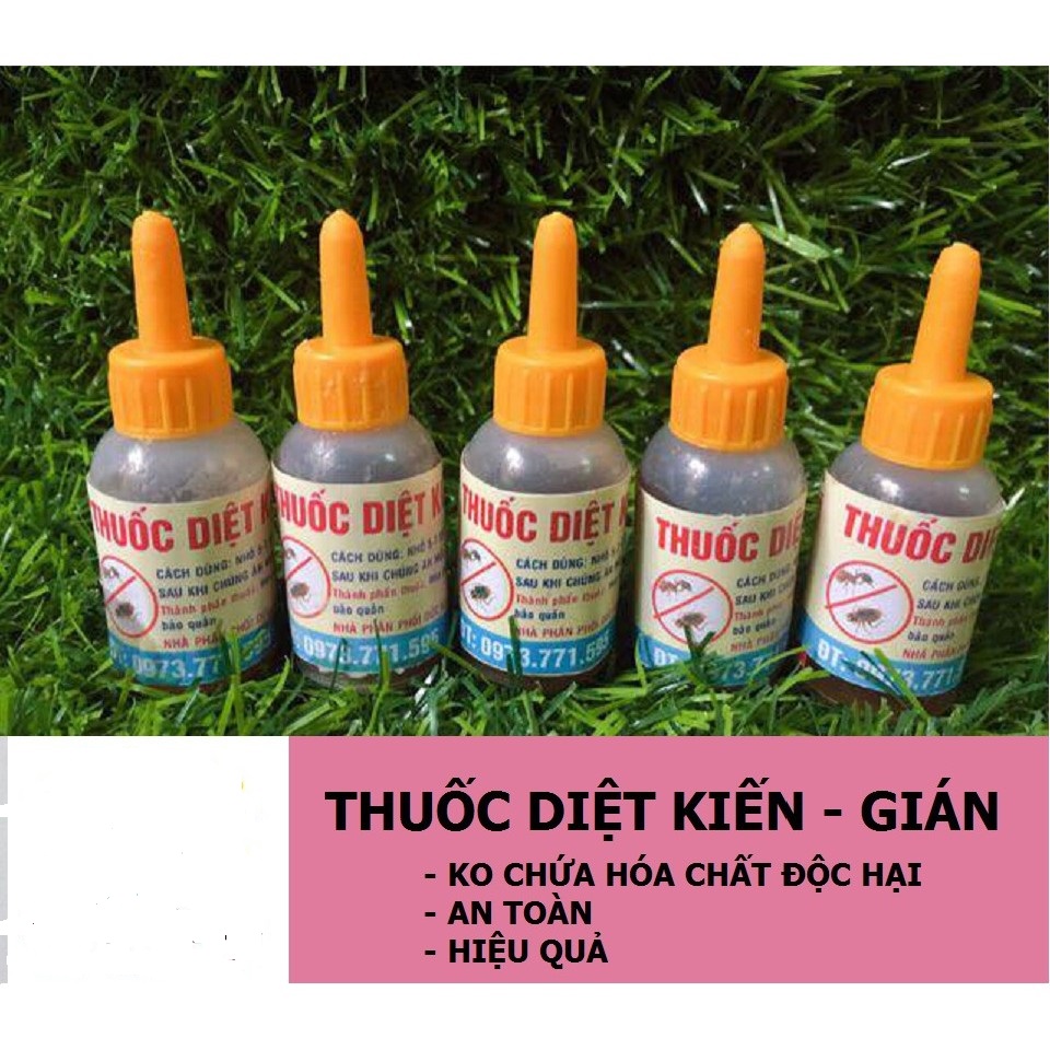 Thuốc diệt kiến sinh học combo 5 chai