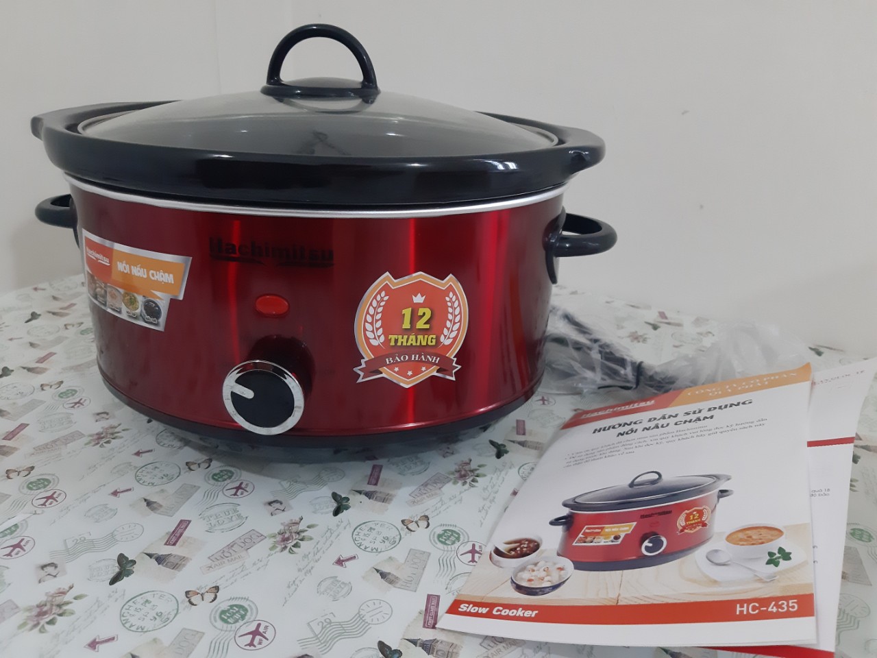Nồi nấu chậm Hachimitsu HC-435 3.5L