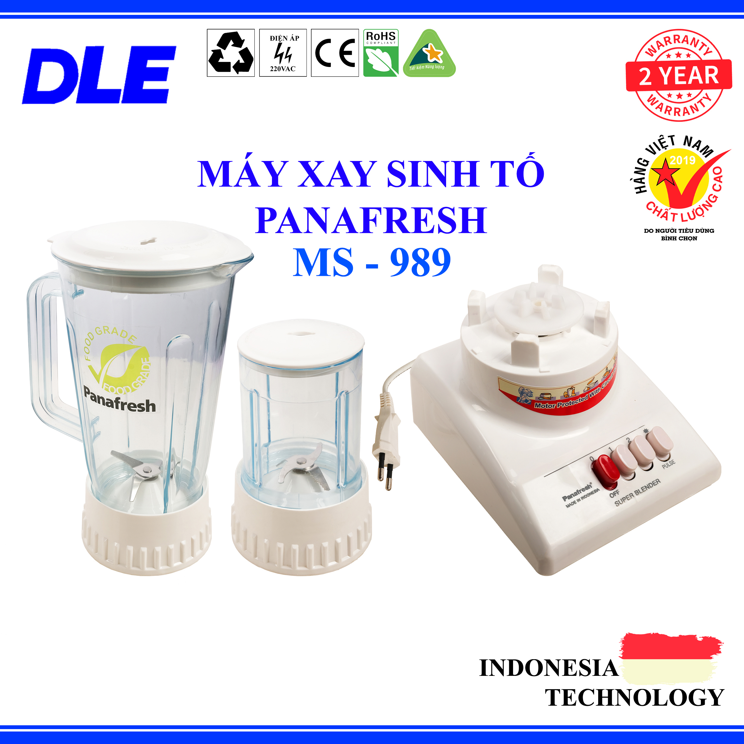 Máy xay sinh tố Panafresh MS-989