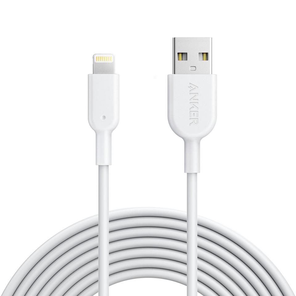 Cáp Lightning Anker Powerline II - Dài 3m - A8434