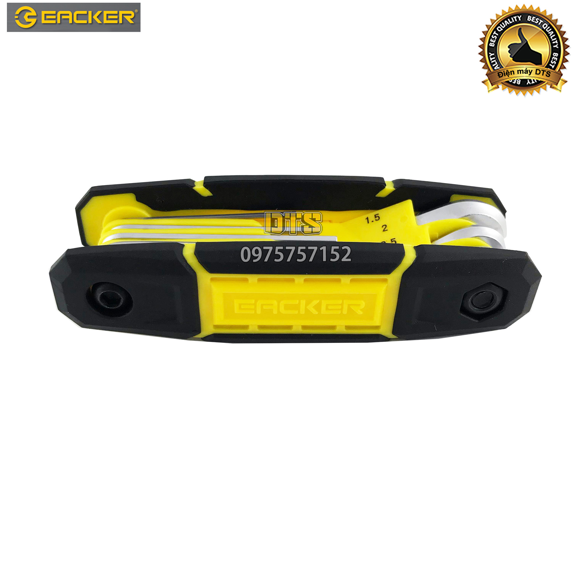 BỘ LỤC GIÁC HOA THỊ GẬP 8 CHI TIẾT EACKER 6150