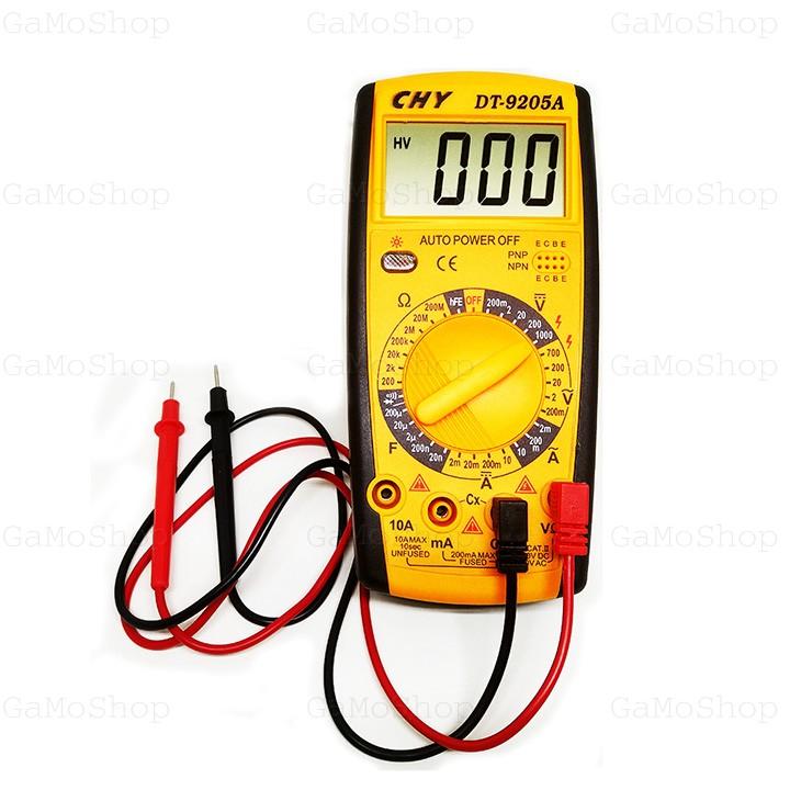 ĐỒNG HỒ ĐO VẠN NĂNG CHY DT-9205A
