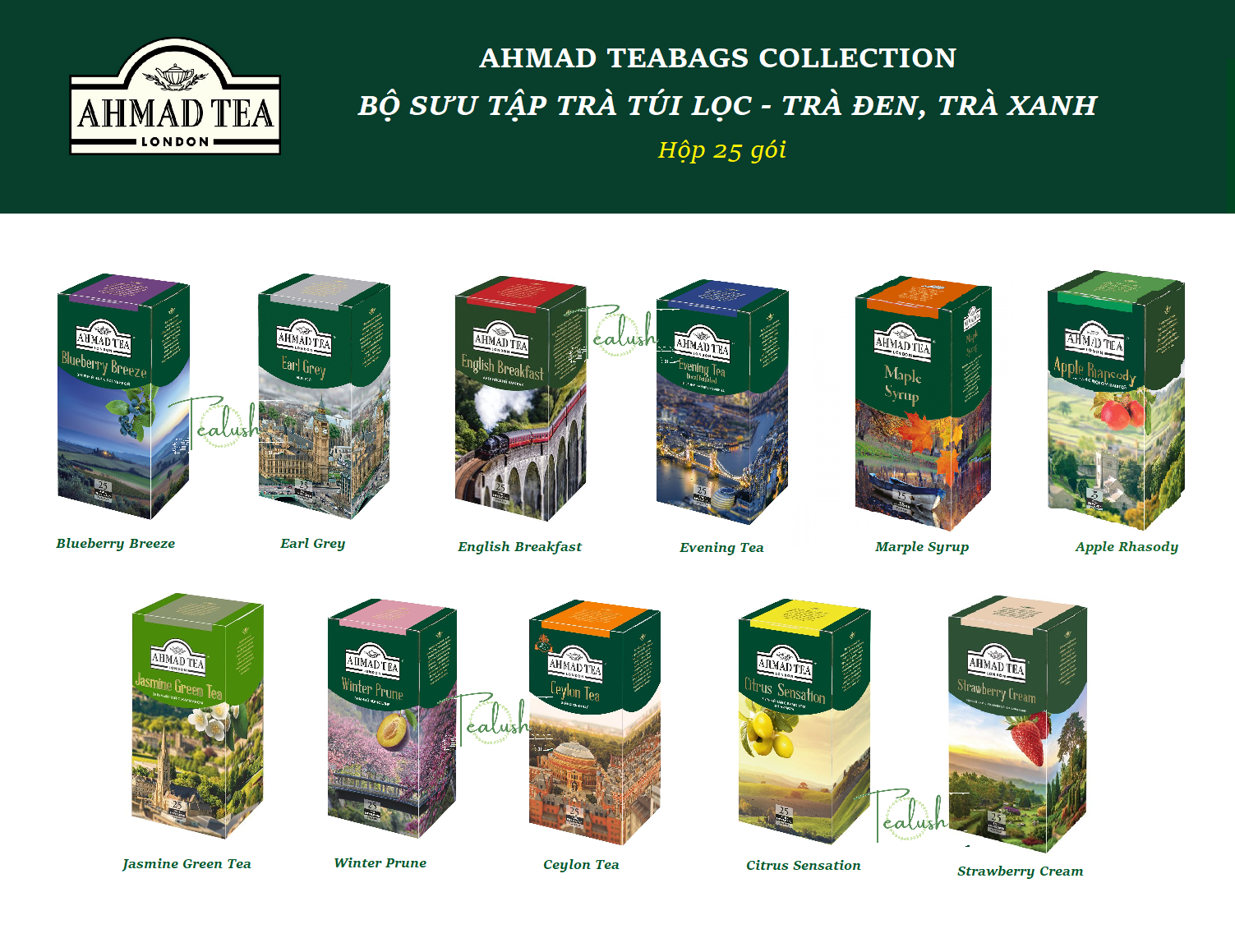 Trà Ahmad Ceylon 100g
