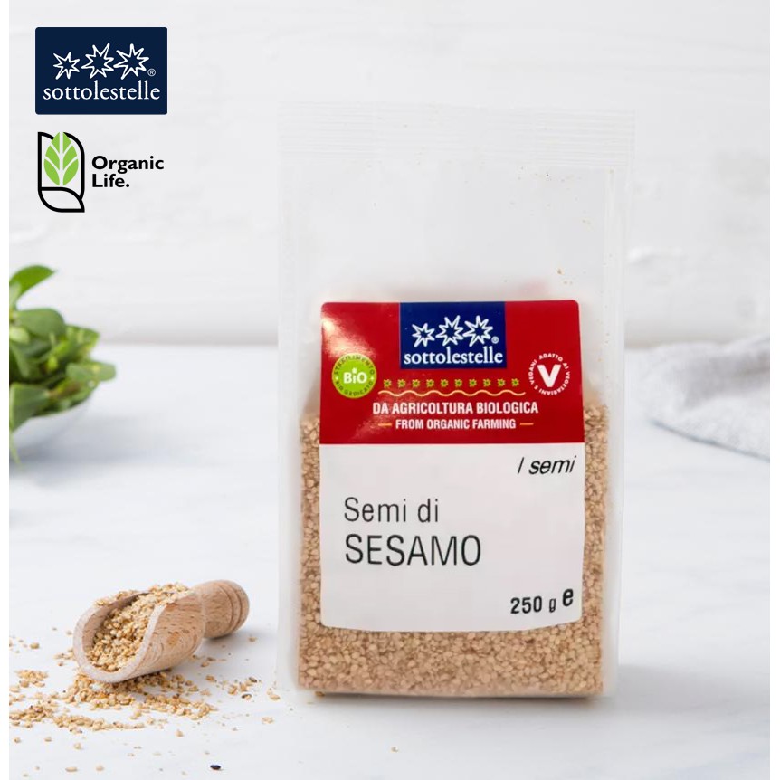 Hạt mè hữu cơ Sottolestelle 250g