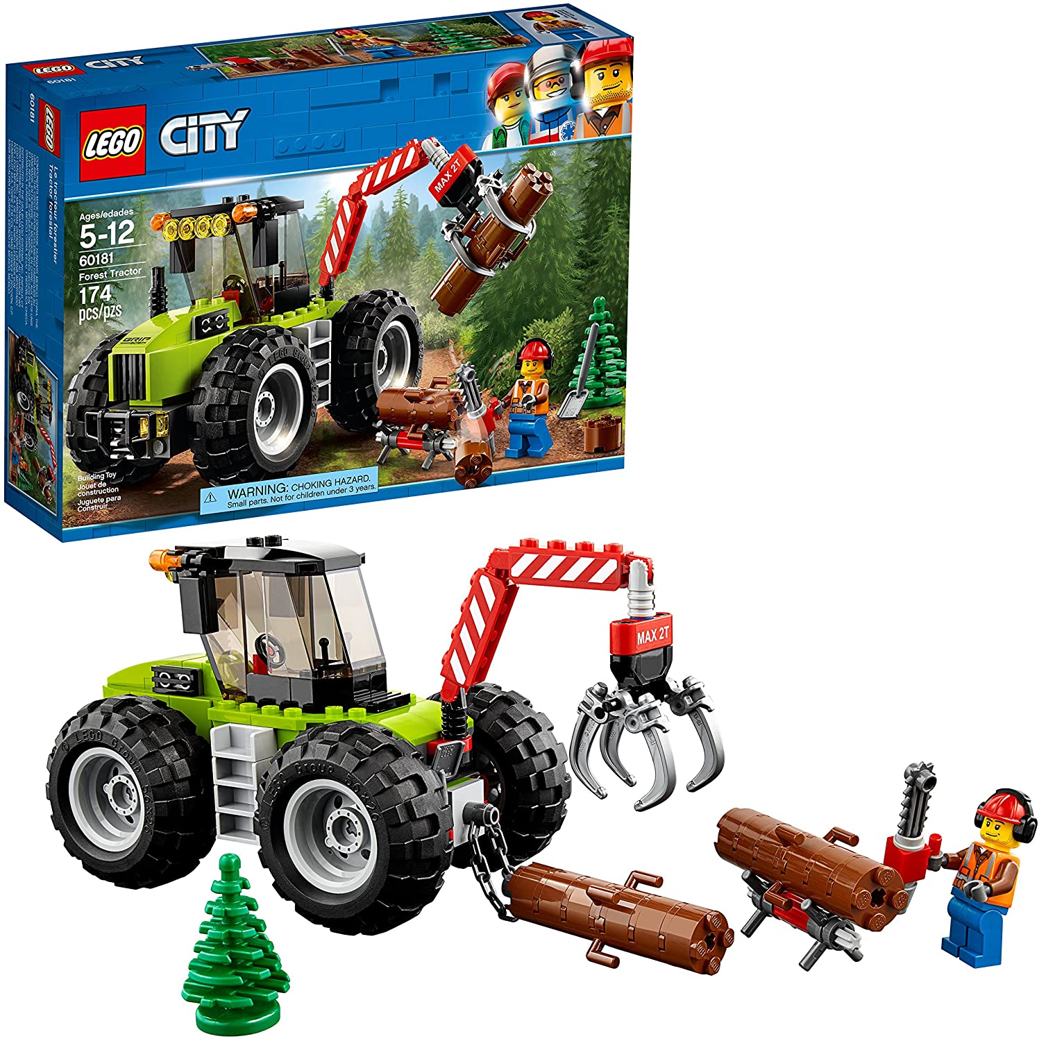 ĐỒ CHƠI LEGO CITY 60181 - XE KÉO ĐI RỪNG