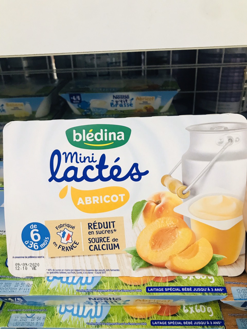 Sữa Chua Bledina Mơ lốc 6 hộp