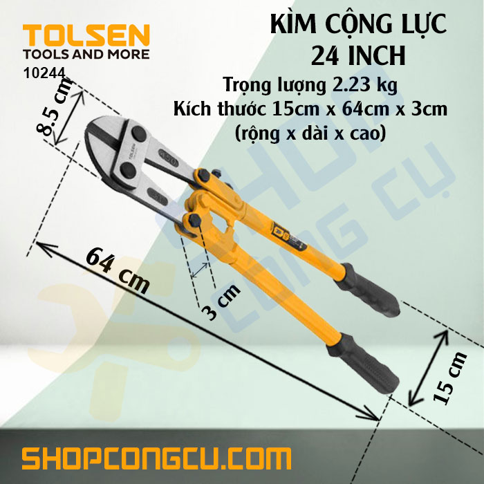 Kềm cắt sắt Tolsen 10244 60cm