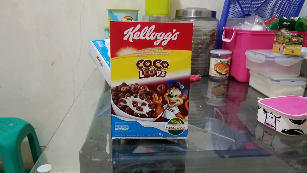 Bột ngũ cốc Kellogg's Coco Loops 170g