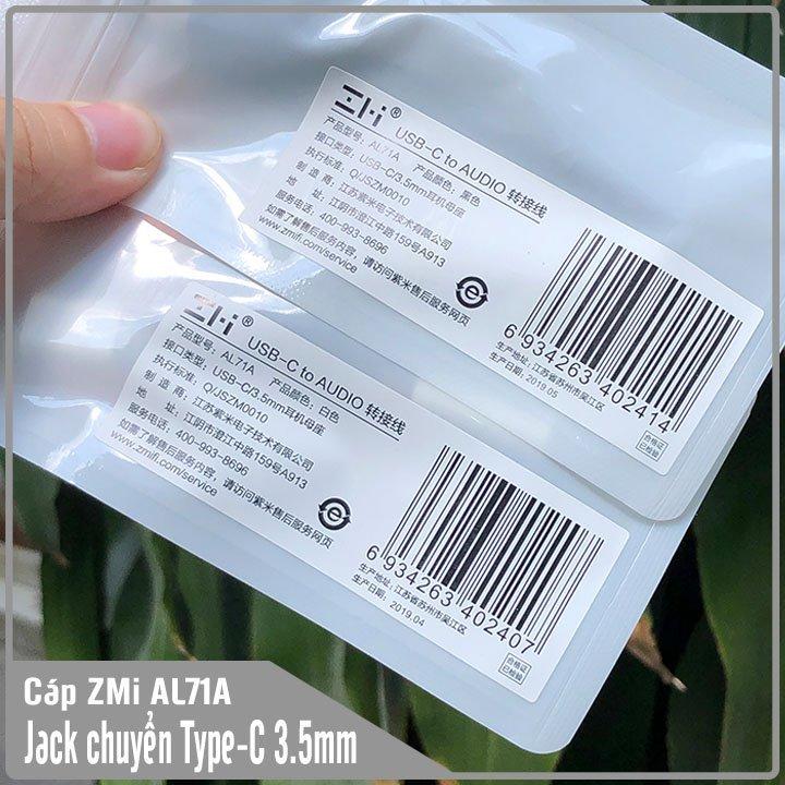ADAPTER TYPE-C TO 3.5MM ZMI XIAOMI AL71A