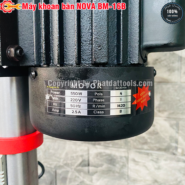 MÁY KHOAN BÀN NOVA BM-16H/16B