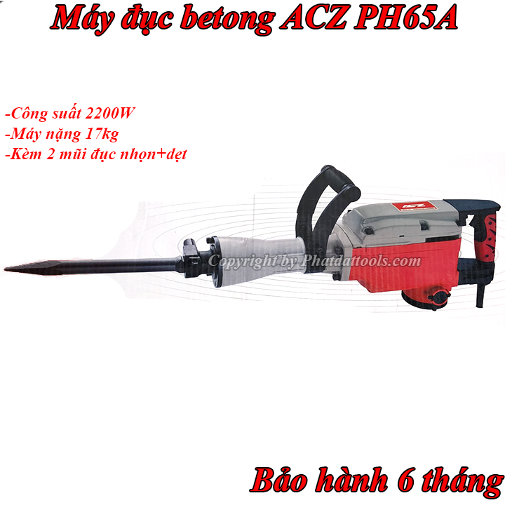 MÁY ĐỤC BETONG ACZ PH-65A
